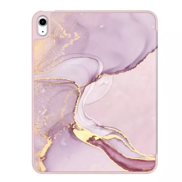 Tech-Protect SC Pen Case for iPad 10.9&quot  2022 - Pink Marble 3
