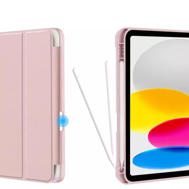 Tech-Protect SC Pen Case for iPad 10.9&quot  2022 - Pink Marble 4