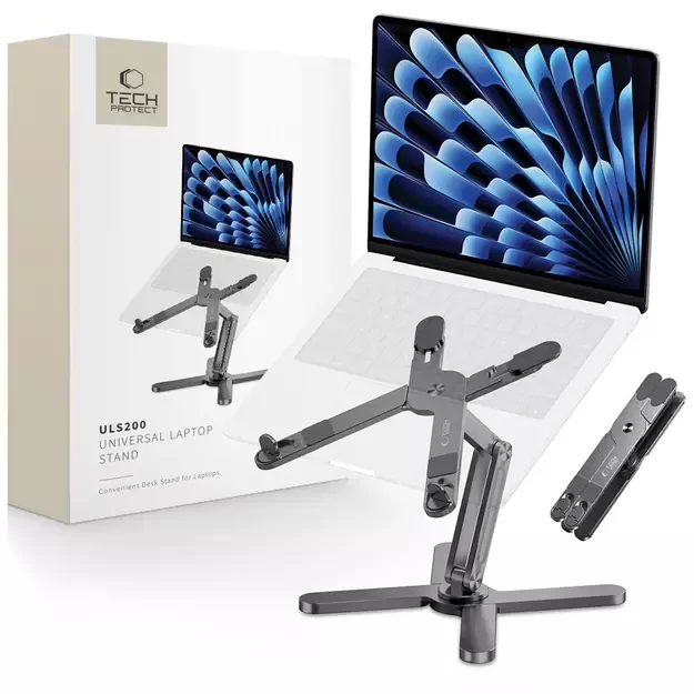 Tech-Protect ULS200 universal stand for laptops up to 16&quot  - gray