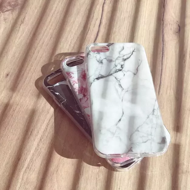 Wozinsky Marble TPU case cover for Xiaomi Mi10T Lite 5G / Redmi Note 9 Pro 5G pink 3