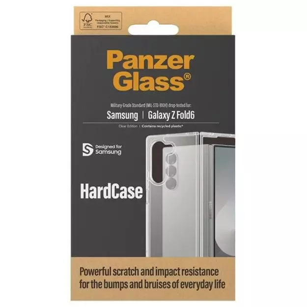 PanzerGlass HardCase case for Samsung Galaxy Z Fold 6 - transparent 5