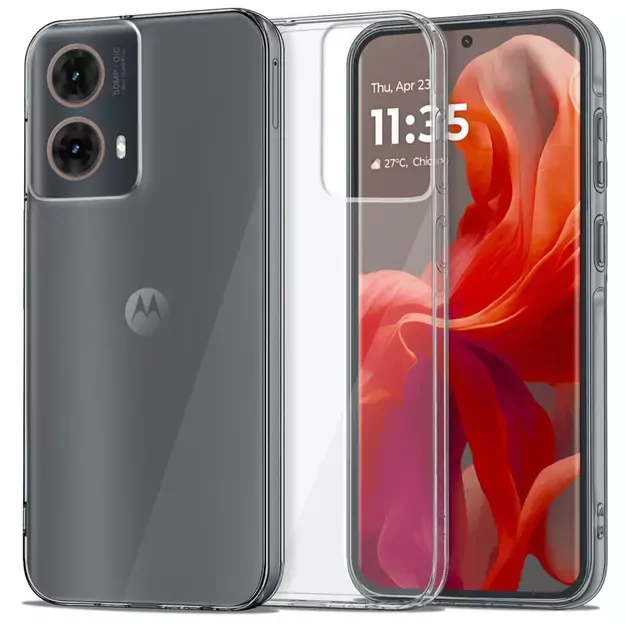 Tech-Protect FlexAir Motorola Moto G85 5G Case - Transparent