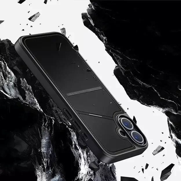 Dux Ducis Rafi II Mag Case with MagSafe for iPhone 16 - Black 24