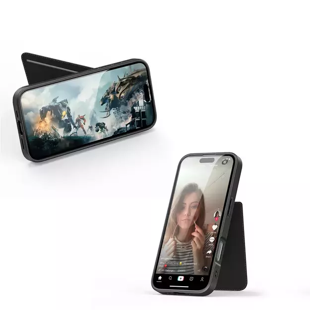 Dux Ducis Rafi II Mag Case with MagSafe for iPhone 16 - Black 18