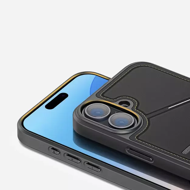 Dux Ducis Rafi II Mag Case with MagSafe for iPhone 16 - Black 26