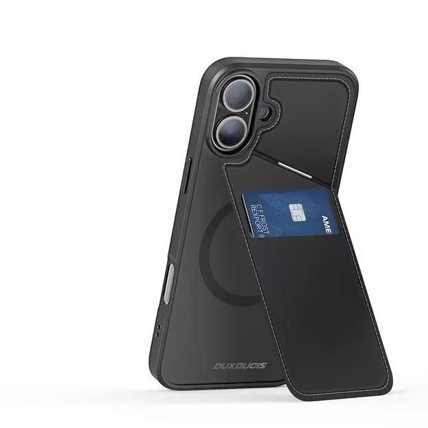 Dux Ducis Rafi II Mag Case with MagSafe for iPhone 16 - Black 17