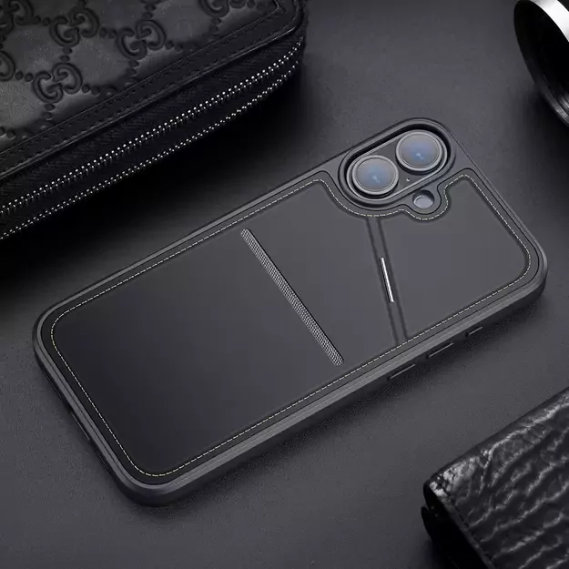 Dux Ducis Rafi II Mag Case with MagSafe for iPhone 16 - Black 27
