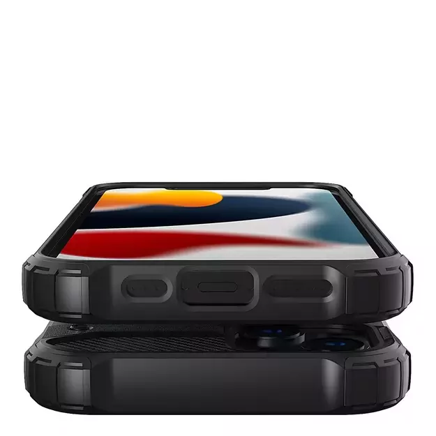Hybrid Armor case iPhone 14 Plus armored hybrid case black 7