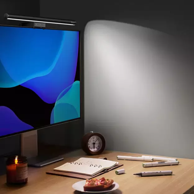 Baseus i-wok2 LED lamp for desktop monitor screen lighting black (DGIW000101) 10