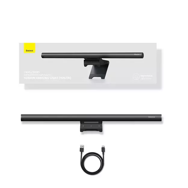 Baseus i-wok2 LED lamp for desktop monitor screen lighting black (DGIW000101) 25