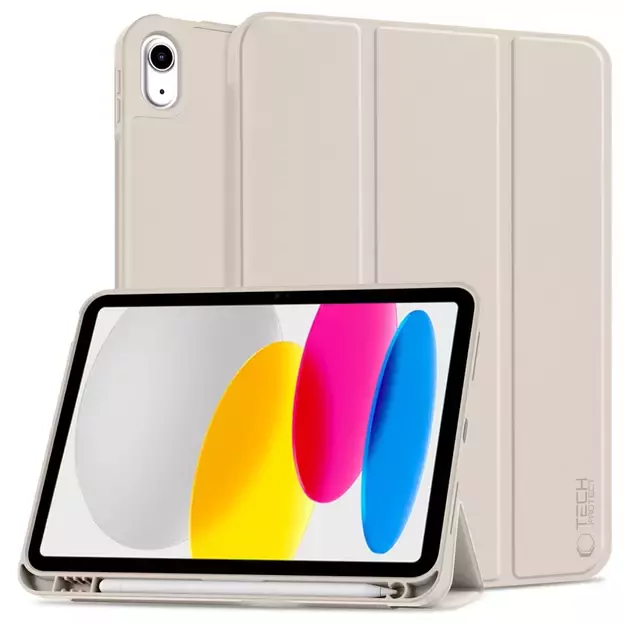 Tech-Protect SC Pen Case for iPad 10.9&quot  2022 - Beige