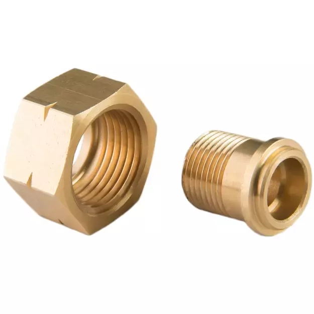 Reduction adapter from a gas cylinder 21.8mm L - 3/8&quot  L 2
