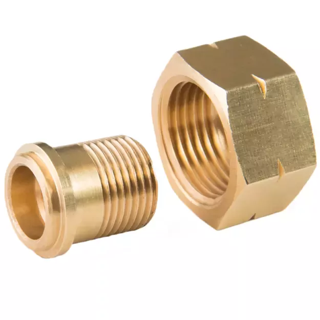 Reduction adapter from a gas cylinder 21.8mm L - 3/8&quot  L 1