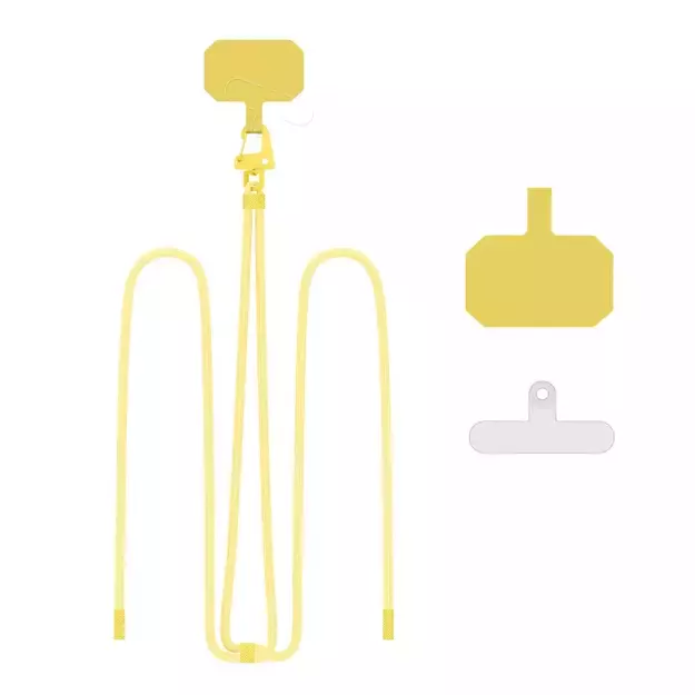 Tech-Protect C5S Rope Crossbody Strap Leash - Yellow 3