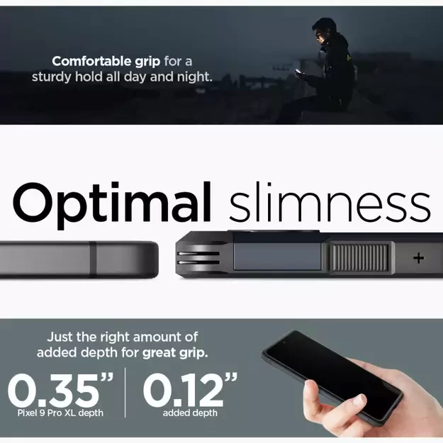 Spigen Tough Armor case for Google Pixel 9 Pro XL - graphite 28