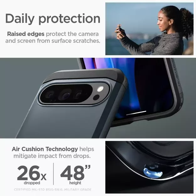 Spigen Tough Armor case for Google Pixel 9 Pro XL - graphite 27