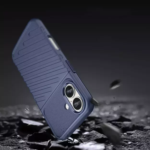 Thunder Case for iPhone 16 Plus Silicone Case - Blue 8