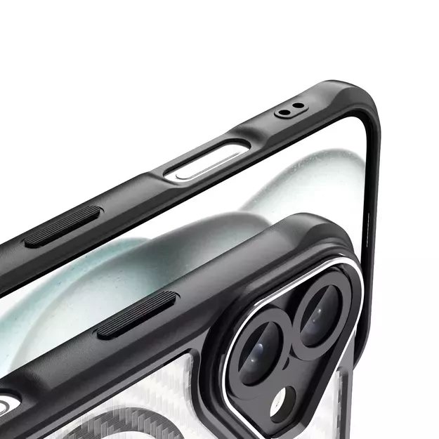 Leading Series MagSafe Silicone Case for iPhone 16 Plus - Black 5