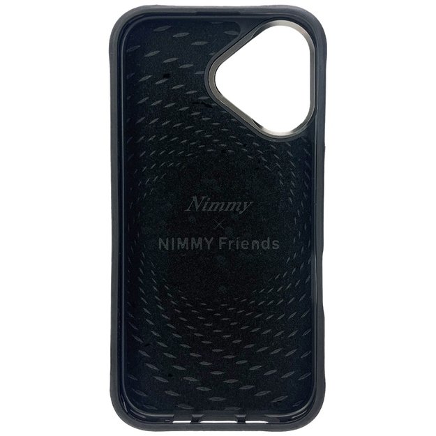 Nimmy Magnetic fashion cute pet MagSafe case for iPhone 16 - black 4