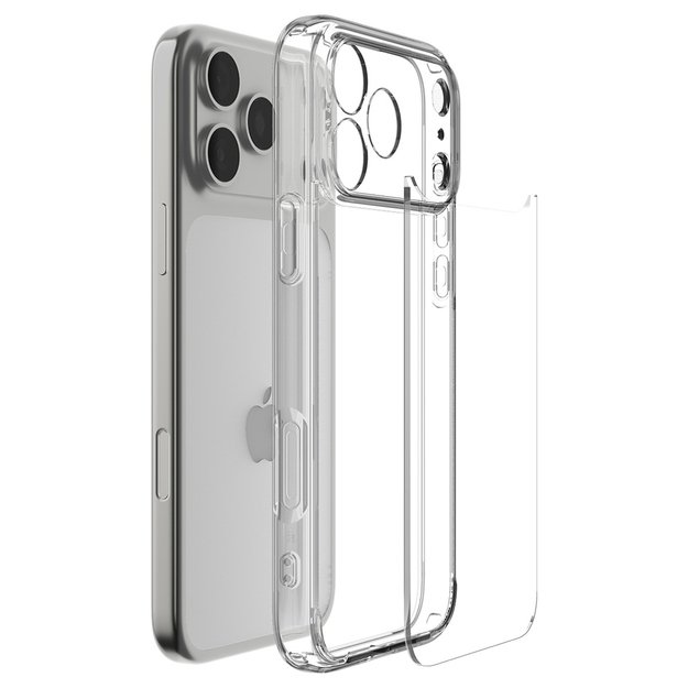 Spigen Ultra Hybrid Case for iPhone 17 Pro - Transparent 9