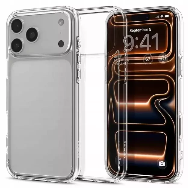 Spigen Ultra Hybrid Case for iPhone 17 Pro - Transparent 3