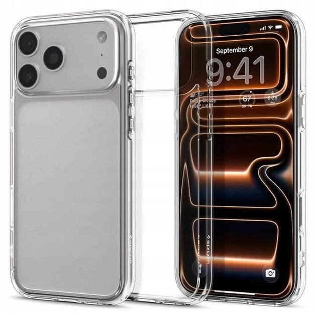 Spigen Ultra Hybrid Case for iPhone 17 Pro - Transparent 1