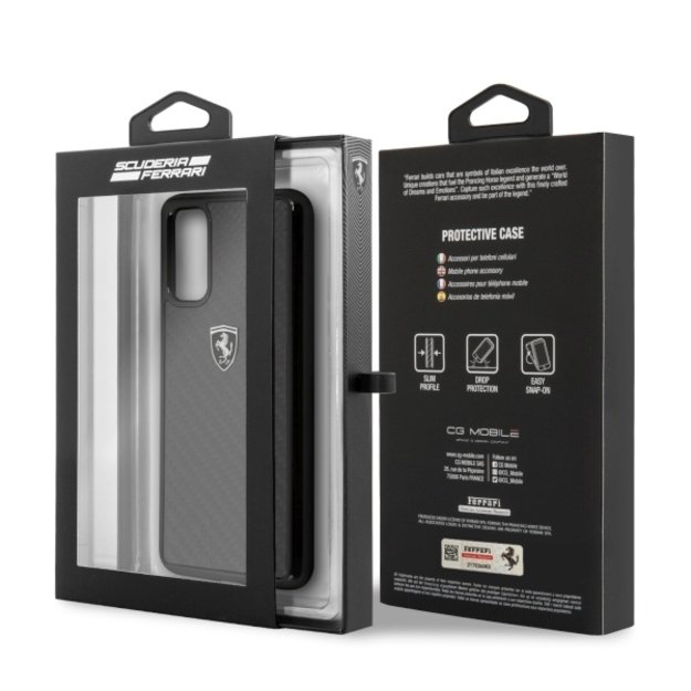 Ferrari Hardcase FEHCAHCS62BK S20 G980 black/black Carbon Heritage 6