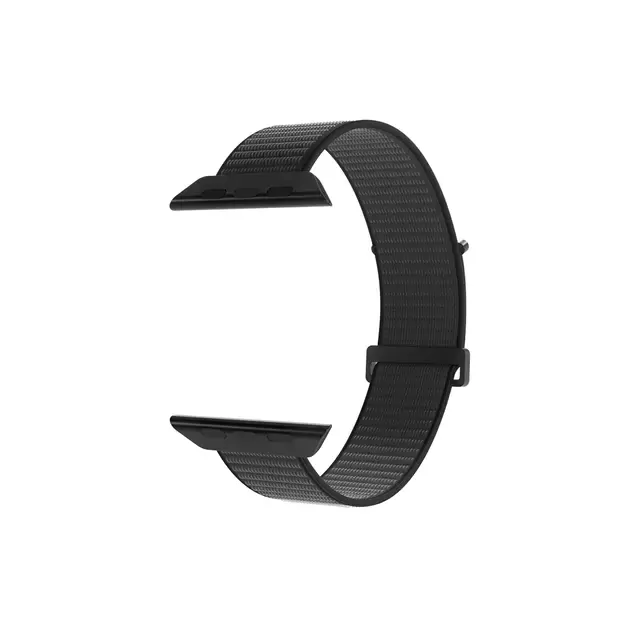 Puro Sport Nylon Strap for Apple Watch 42 / 44 / 45 / 49 mm - Black 3