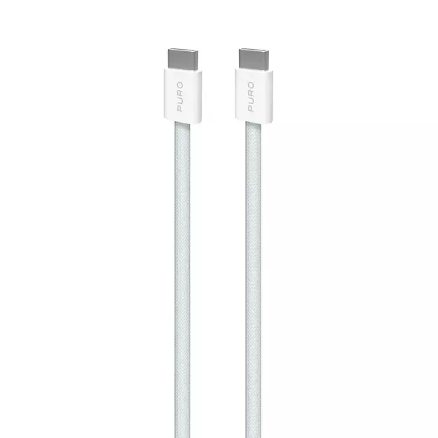 Puro Fabrik USB-C - USB-C Cable 1.5m 60W 480mbps - Blue