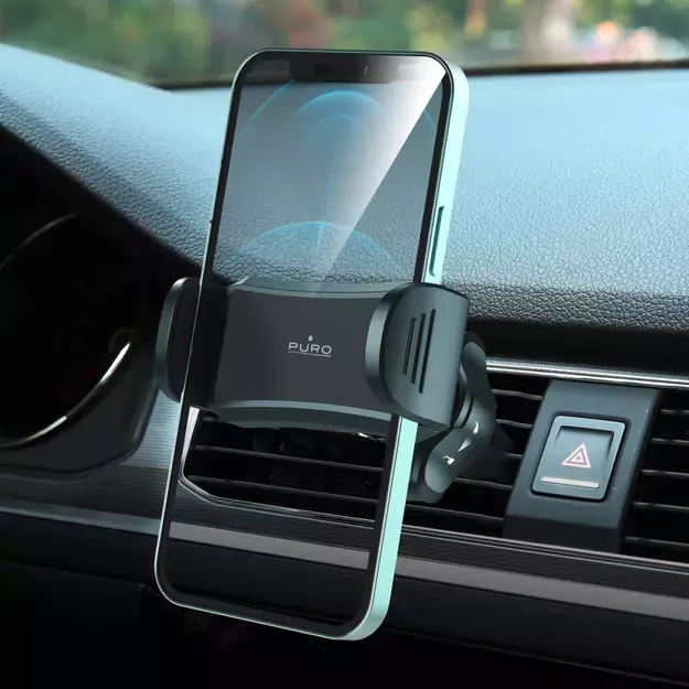 Puro Spring 2 Smartphone Holder for Air Vent - Black 3