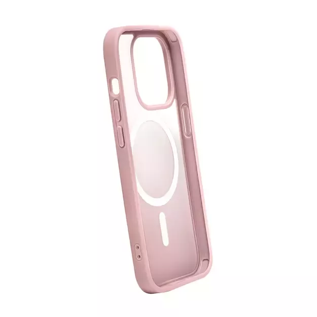 Puro Gradient MagSafe Silicone Case for iPhone 15 Plus - Pink 2
