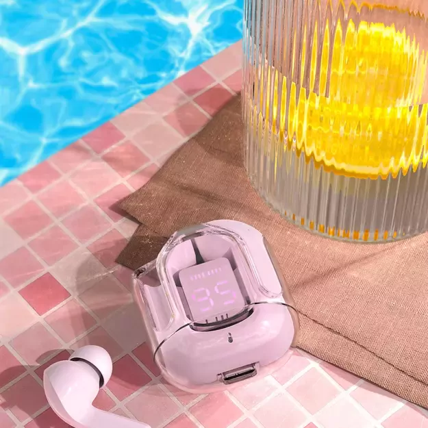 Acefast T6 TWS Bluetooth In-Ear Wireless Headphones - Pink 20