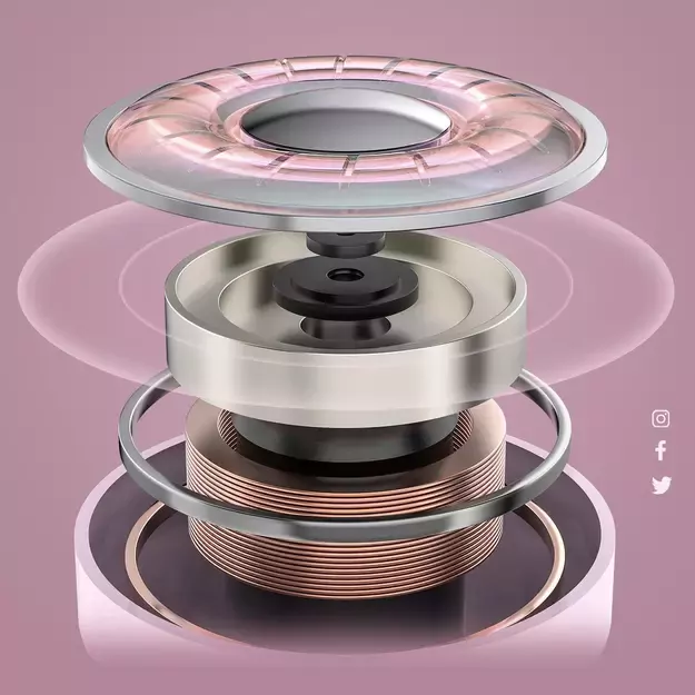 Acefast T6 TWS Bluetooth In-Ear Wireless Headphones - Pink 30