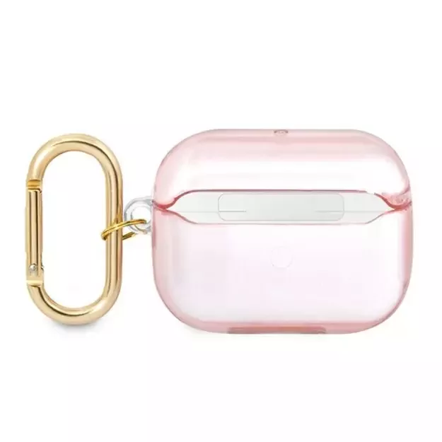 Guess GUAPHHTSP AirPods Pro cover pink/pink Strap Collection 1