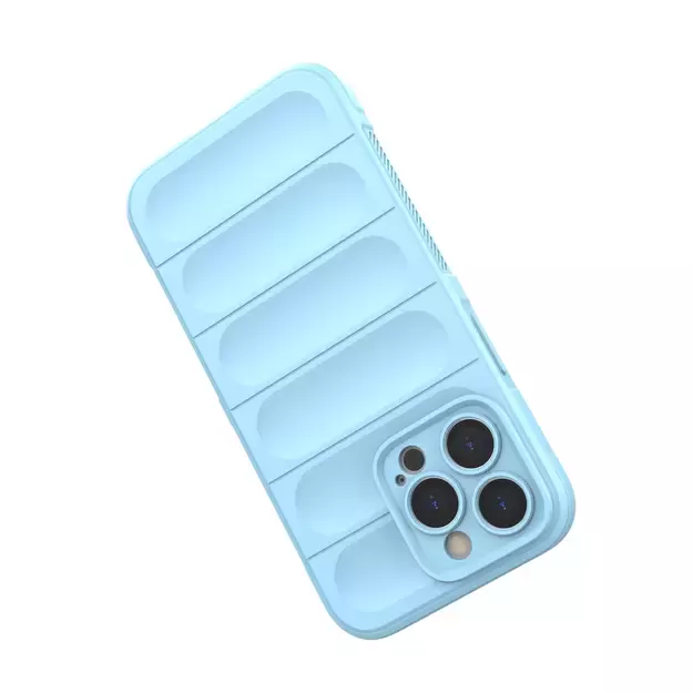 Magic Shield Case for iPhone 13 Pro flexible armored cover light blue 5