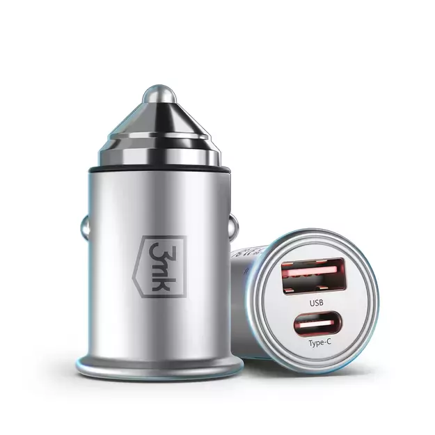 Accessories - 3mk Hyper Car Charger 30W 3