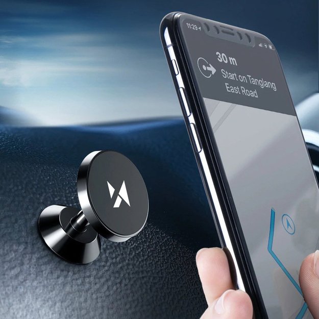 Wozinsky Magnetic Car Dashboard 360 Self-adhesive Black (WMH-05) 19