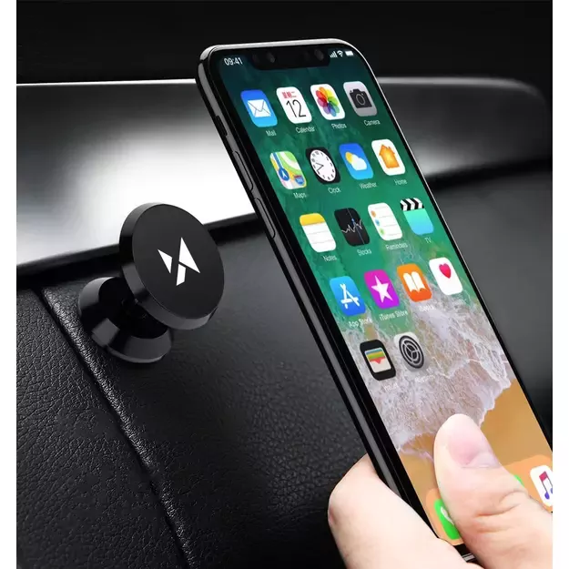Wozinsky Magnetic Car Dashboard 360 Self-adhesive Black (WMH-05) 15