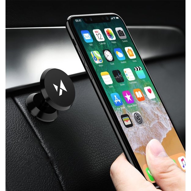 Wozinsky Magnetic Car Dashboard 360 Self-adhesive Black (WMH-05) 14