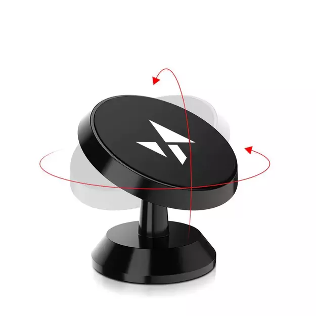 Wozinsky Magnetic Car Dashboard 360 Self-adhesive Black (WMH-05) 3