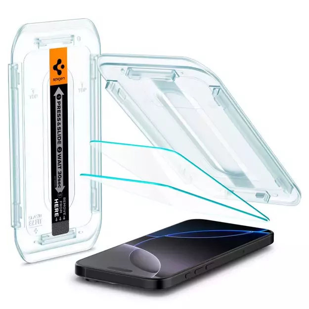 Spigen Glas.tR EZ Fit tempered glass for iPhone 16 Pro Max - 2 pcs. 4