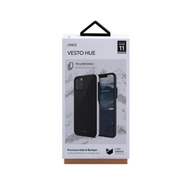 Uniq Vesto Hue case for iPhone 11 Pro Max - black and white 2