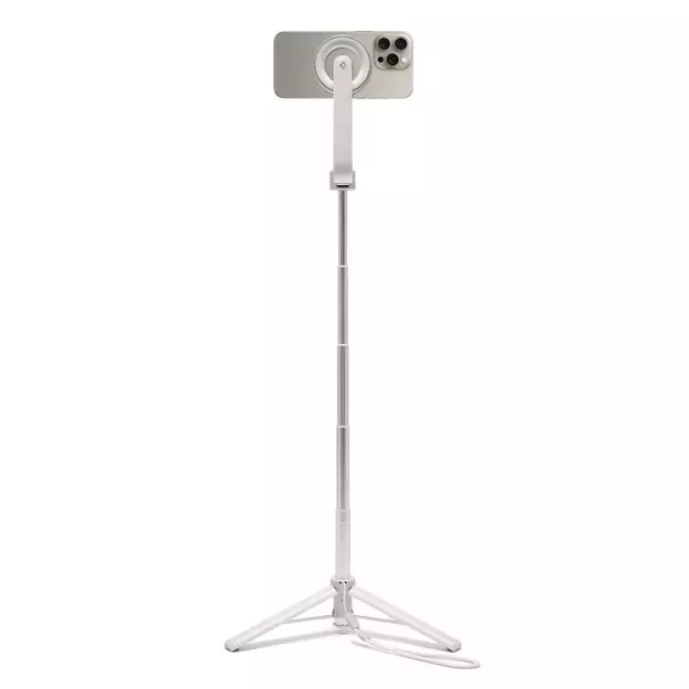 Selfie stick Spigen S571W MagSafe Bluetooth with tripod - beige 16