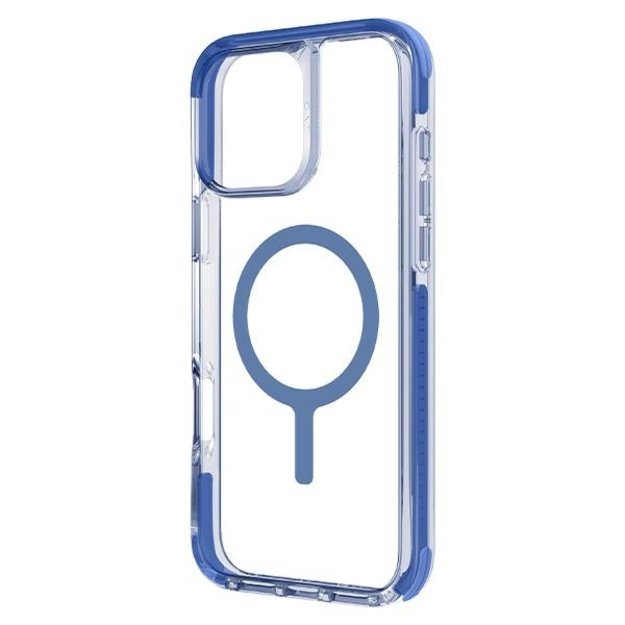 Uniq Combat iPhone 16 6.1&quot  case Magclick Charging blue/pearl blue 2