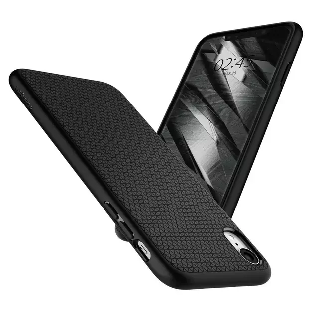 Spigen Liquid Air iPhone XR Case - Matte Black 3