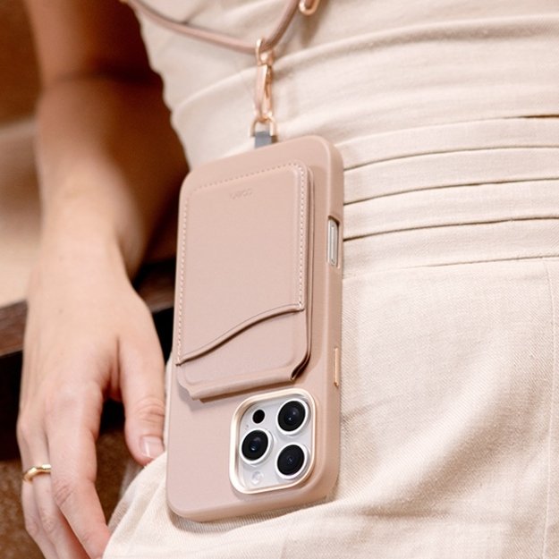 Uniq Coehl Muse Magnetic Charging Case for iPhone 16 Pro - Pink 8