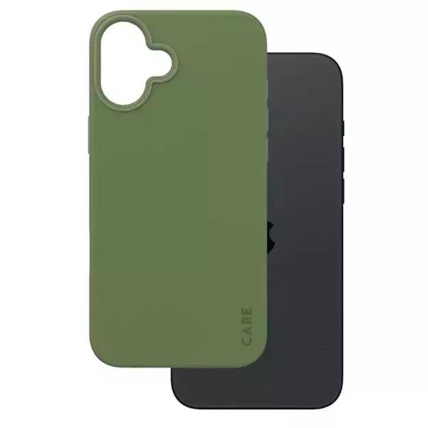 CARE by PanzerGlass Fashion Case iPhone 16 Plus 6.7&quot  green/green MagSafe 1387 2