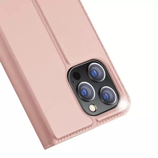 Dux Ducis Skin Pro holster cover flip cover for iPhone 14 Pro pink 23