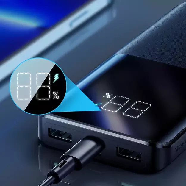 Joyroom power bank 22.5W 10000mAh PD QC3.0 AFC black (JR-QP191) 15