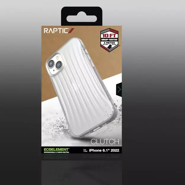 Raptic X-Doria Clutch Case iPhone 14 back cover clear 10